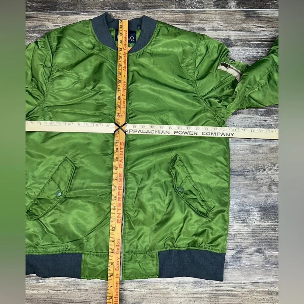 Buffalo David Bitton Coat Olive MA-1 Bomber Jacket Women’s XXL GUC - Picture 4 of 8